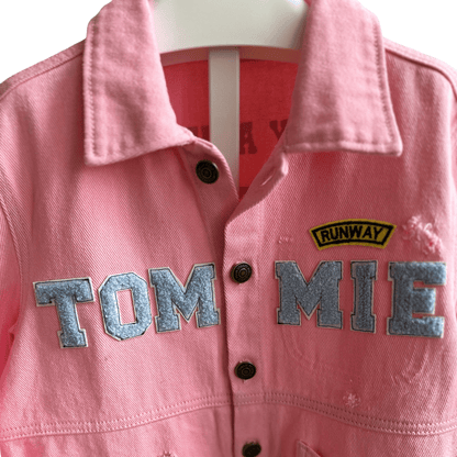 EXCLUSIVE Pink Tommie Maintenance Signature Boiler Suit - Posh Tomboy