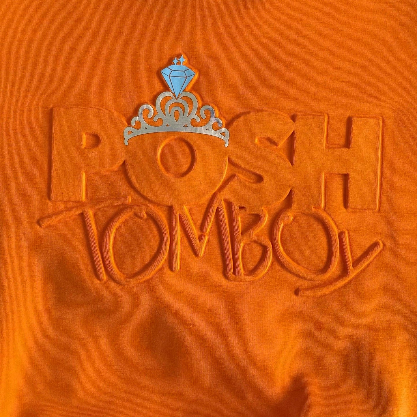 Loving the Crew Signature Crewneck - Tangerine - Posh Tomboy