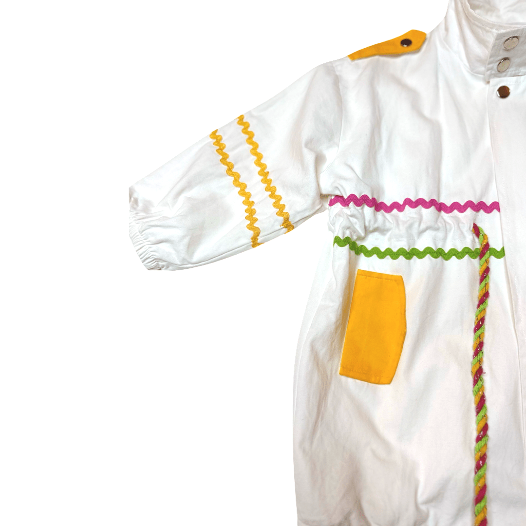 Posh Tomboy Coats & Jackets Tribeca Confetti Drawstring Waist Jacket