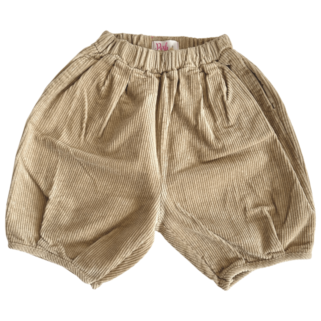 Rollin' With the Homies Cream Corduroy Knickers - Posh Tomboy