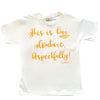 This Is Our Couture, Respectfully! White Statement T - shirt - Posh Tomboy