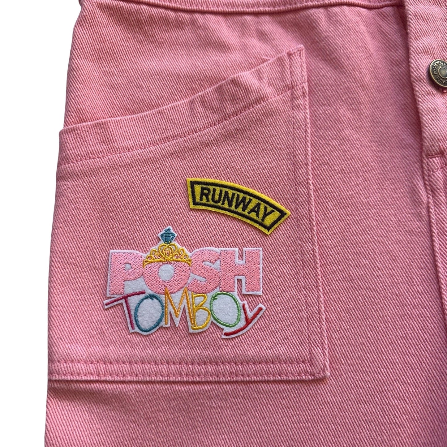 Tommie Maintenance Signature Boiler Suit - Pink - Posh Tomboy