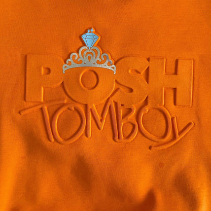 Posh Tomboy crewneck Tangerine Loving the Crew Signature Crewneck