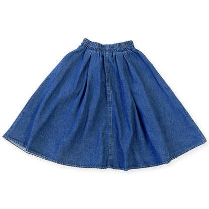 Posh Tomboy Outfit Sets Midday at the Met 2 Piece Denim Skirt Set