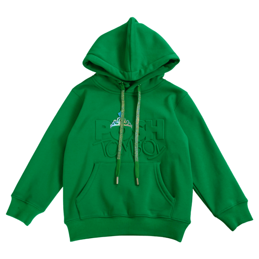 Posh Tomboy Shirts & Tops 2 Green With Envy Signature Hoodie